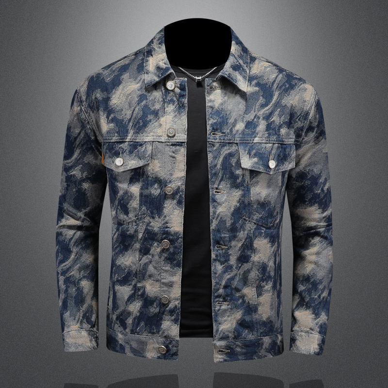 Street Fashion Men 2025 - 2025 primavera vintage denim jaqueta para