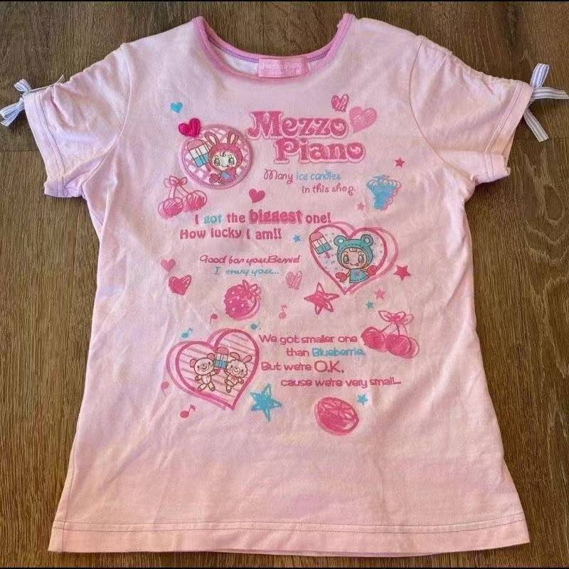 Camisetas Vintage Kawaii Fofas - Street Fashion Y2K avaliação e preço