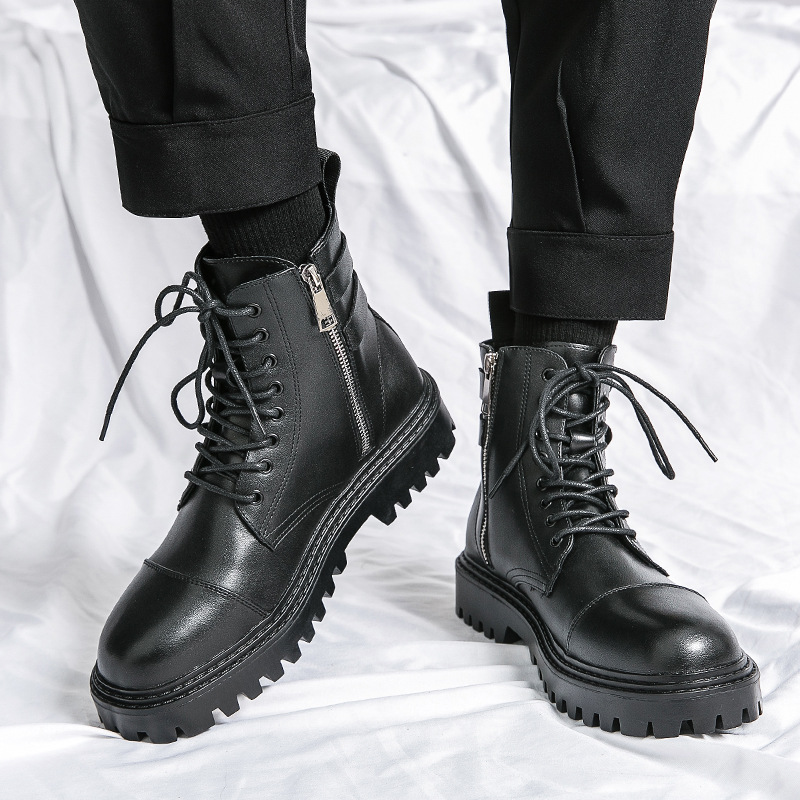 Botas Masculinas de Alta Quali - Street Fashion Men 2025 avaliação e preço